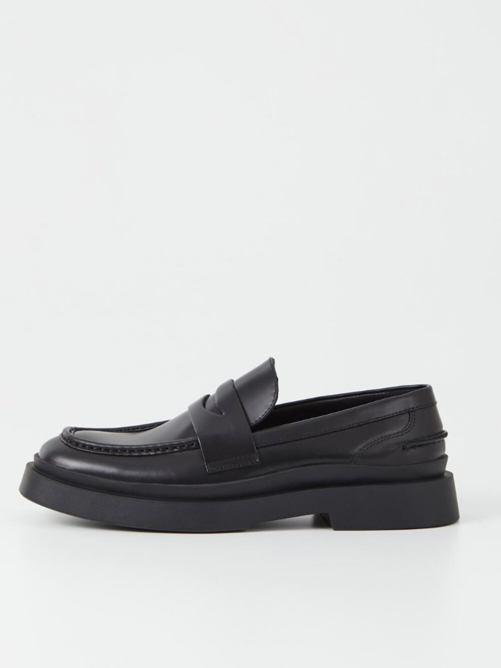 Mens Vagabond 'Mike' leather loafers size US 11